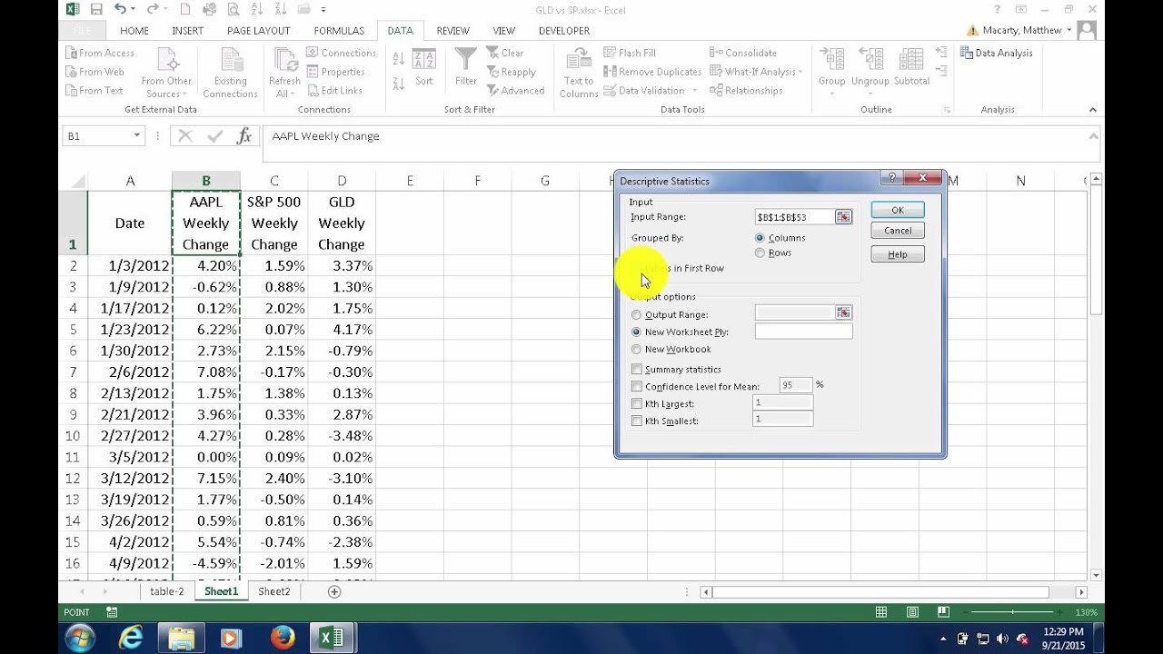 Statistics Software For Excel